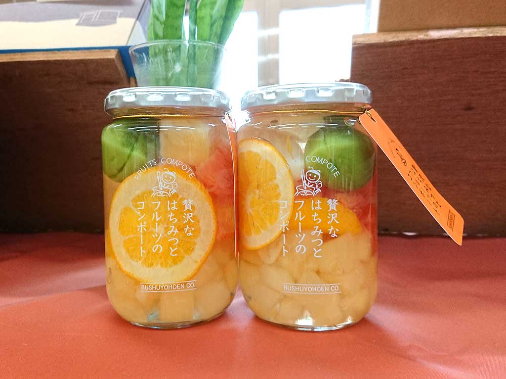 フルーツコンポート